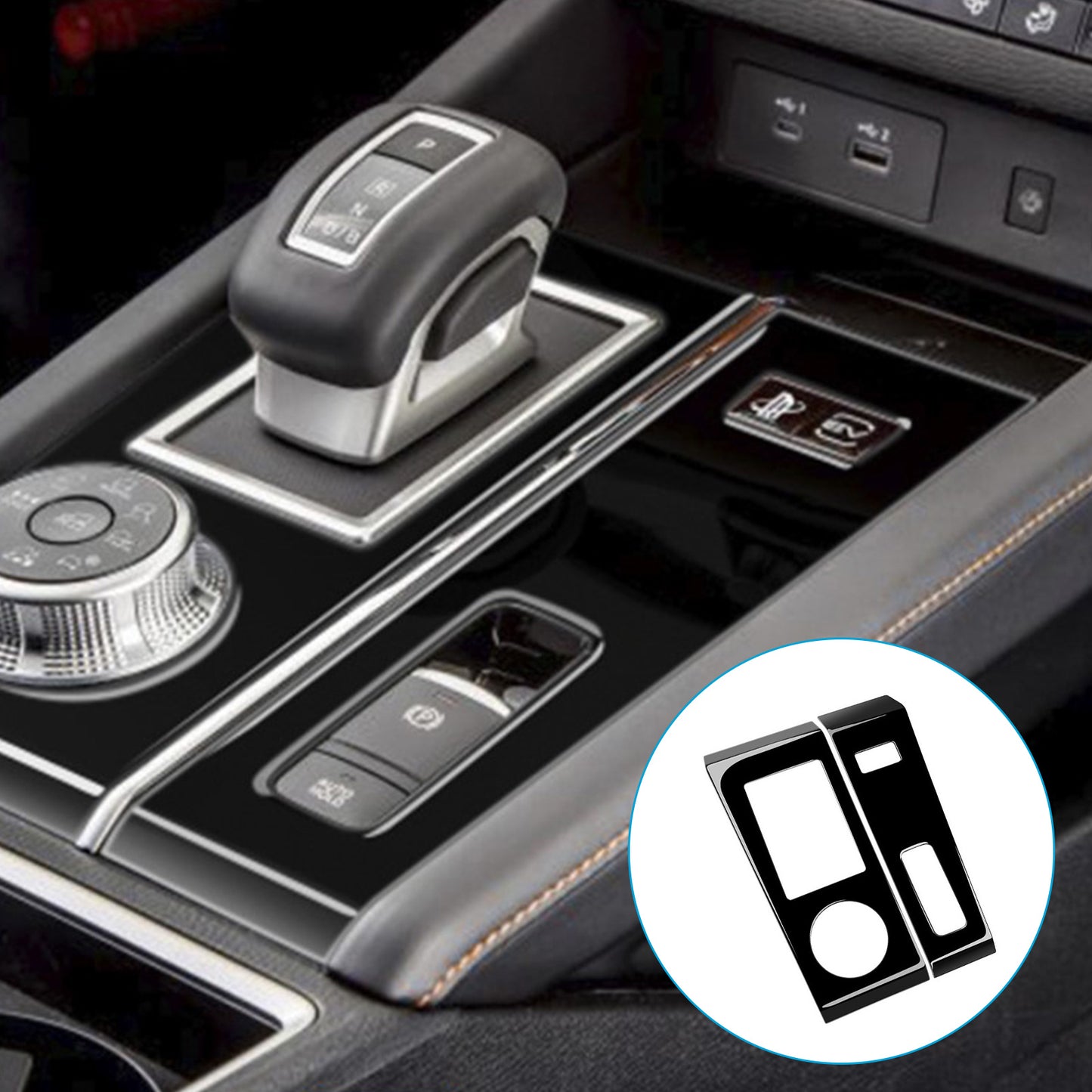Gear Shift Knob Box Moulding Cover Suitable For Mitsubishi 2023 Car Accessories