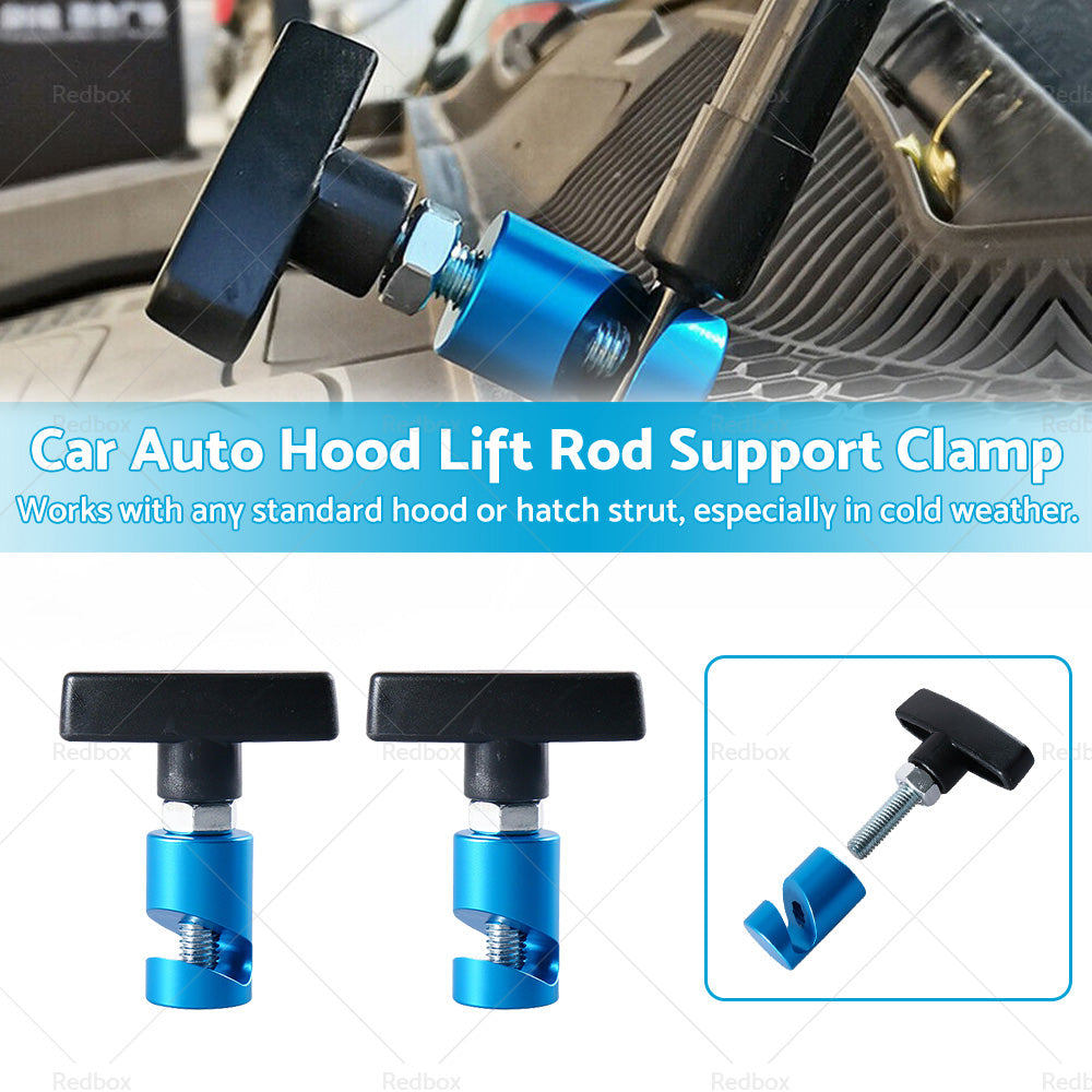 {{ 2X Car Auto Hood Lift Rod Support Clamp Shock Prop Strut Stopper Retainer Tool }} - Buy Car Parts Online at {{ Kaka Auto Parts }}.