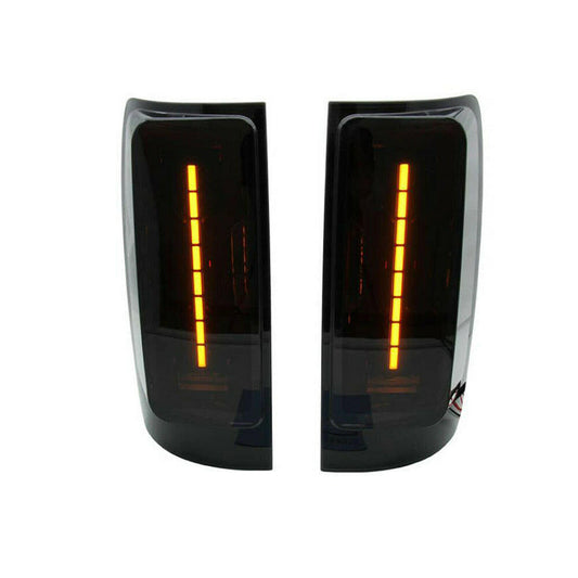 Smoked LED Rear Tail Light Lamp Set Suitable For Holden Colorado RG 2012-2020