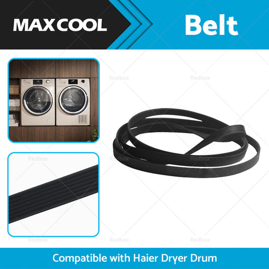 Suitable for Haier DE8060P2 DH9060C1 Dryer Drum Drive Belt 8PH1971 H0180300006B