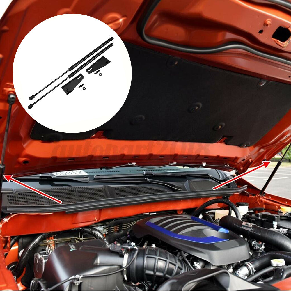 2x Front Hood Bonnet Shock Up Lifter Gas Strut Suitable For Isuzu D-Max Dmax 2020-2022