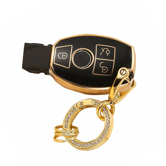 TPU Remote Car Key Fob Cover Case Suitable for Mercedes A B C E G S Class CLA
