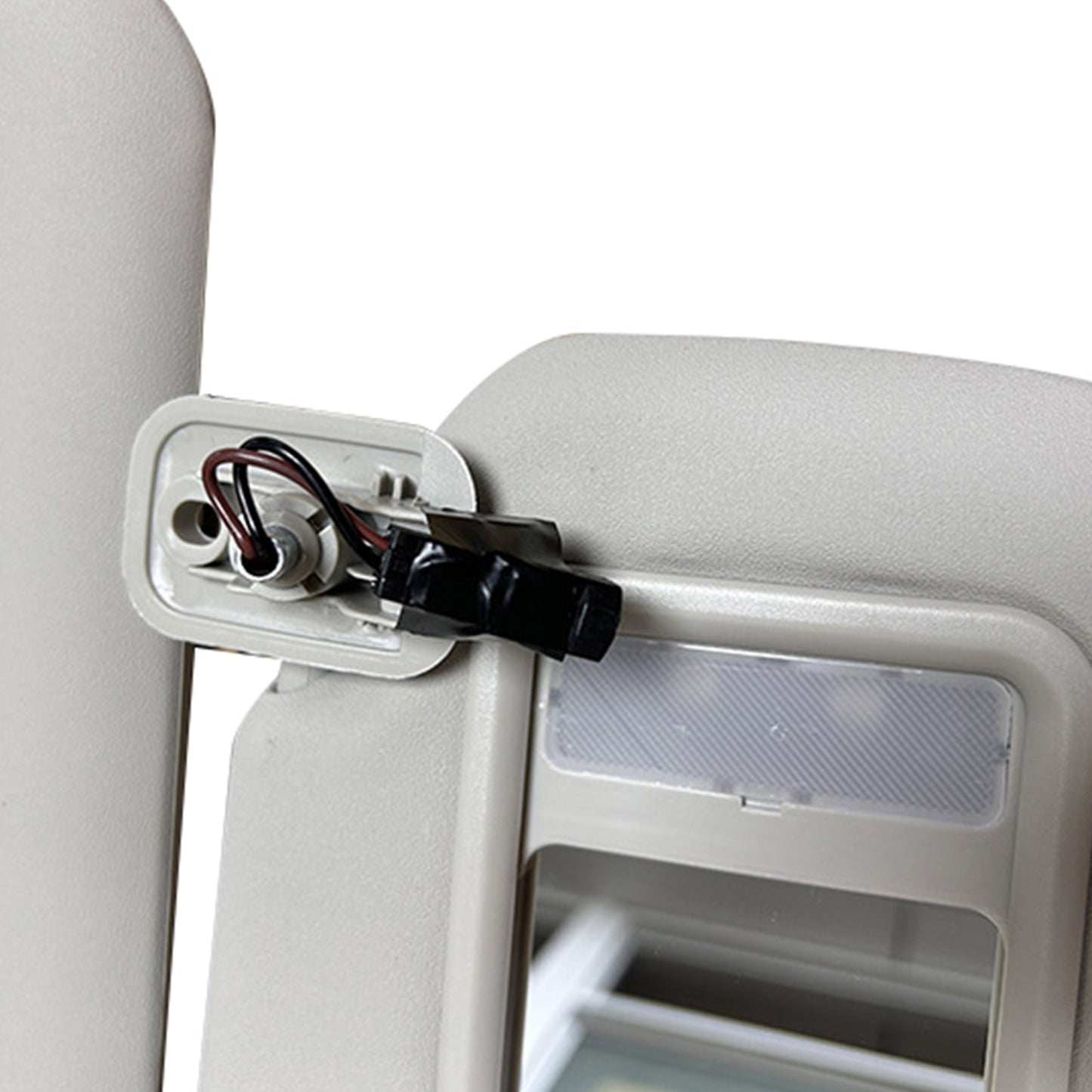 BBM369-270C-75 Right Driver Side Sun Visor With Light Suitable for Mazda 3 10-13