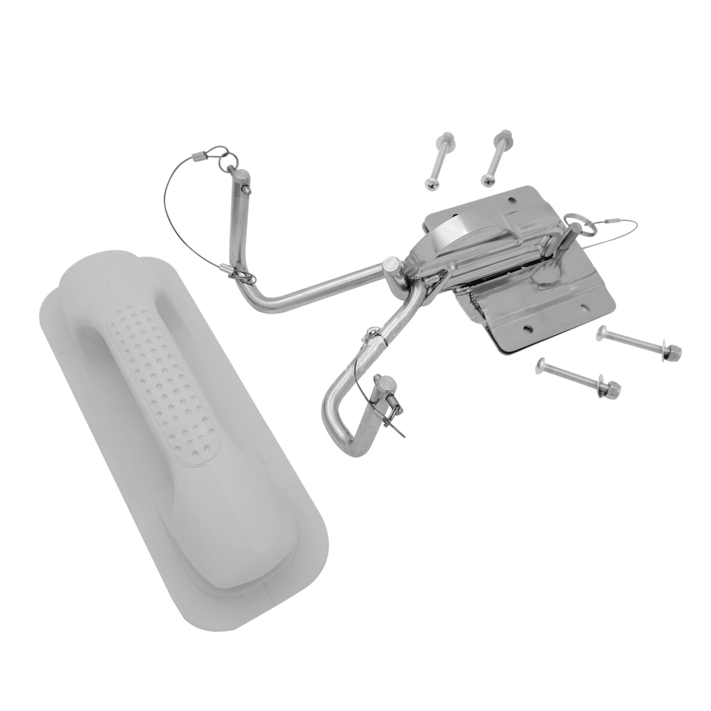 {{ Boat Insta-Lock Snap Quick Davits Set Stainless Steel With Handle Pad }} - Buy Car Parts Online at {{ Kaka Auto Parts }}.