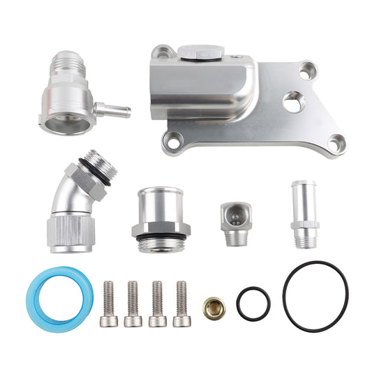 Straight Elbow Filler Neck Hose Upper Coolant Housing Kit Suitablefor K20Z3 K24