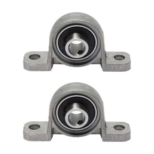 4x Ball Bearing Pillow Block Zinc Alloy Metal Suitable For 8/10/12/20mm Inner Diameter