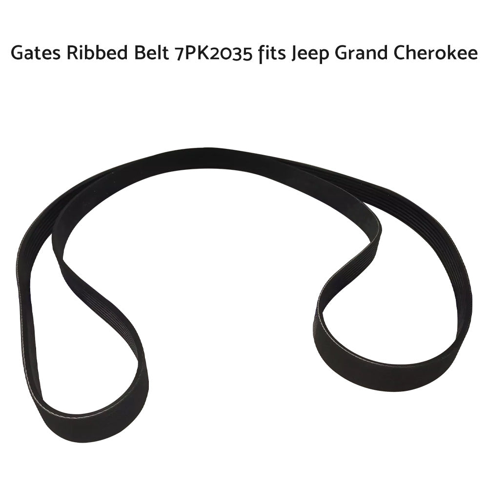Ribbed Belt 7PK2035 Suitable For Jeep Grand Cherokee WH WK 3.0 CRD 4x4