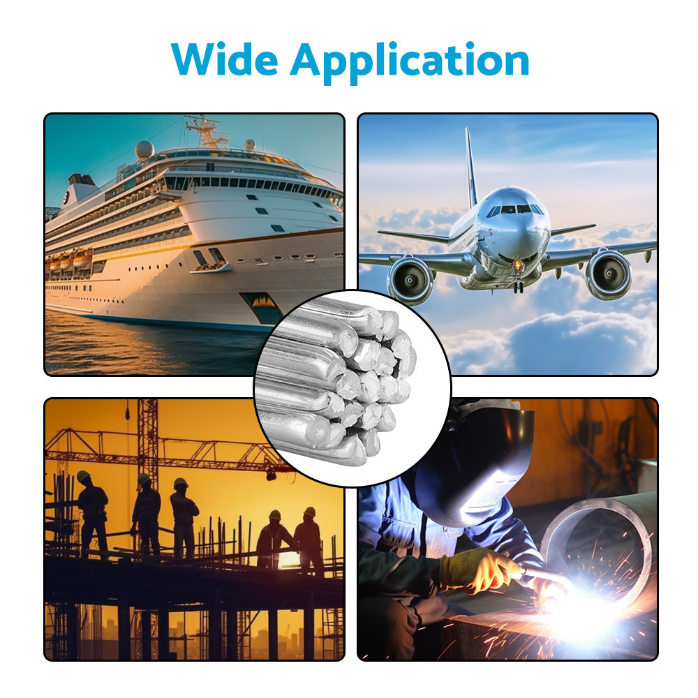 Aluminium Low Temp Welding Rods Easy Brazing Stick for Repair and Fix