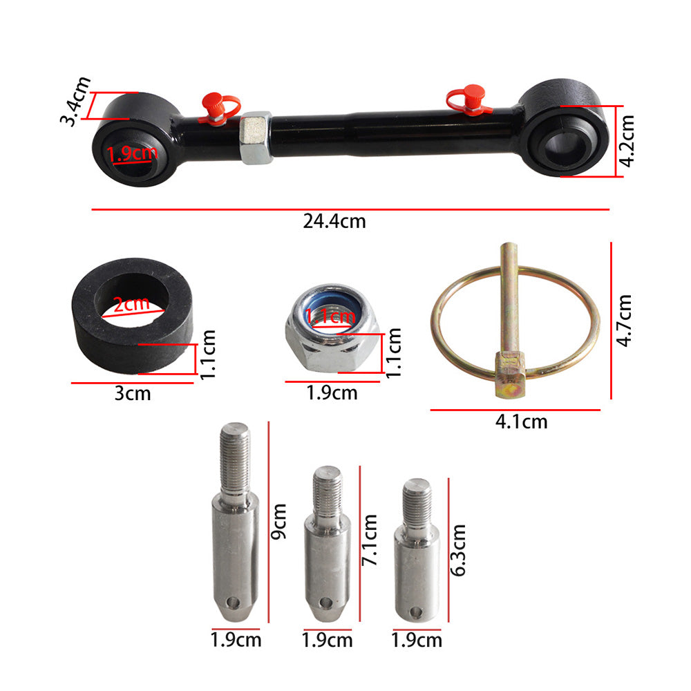 Front Sway Bar Links Disconnect Suitable For Jeep Wrangler JK / JL 2.5-6 Inch Lift