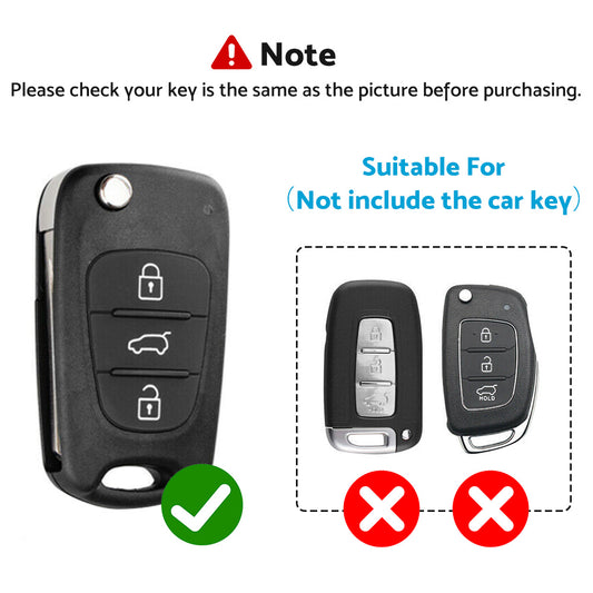 Remote Flip Key Cover Case Shell Protector Suitable For Hyundai i30 ix35