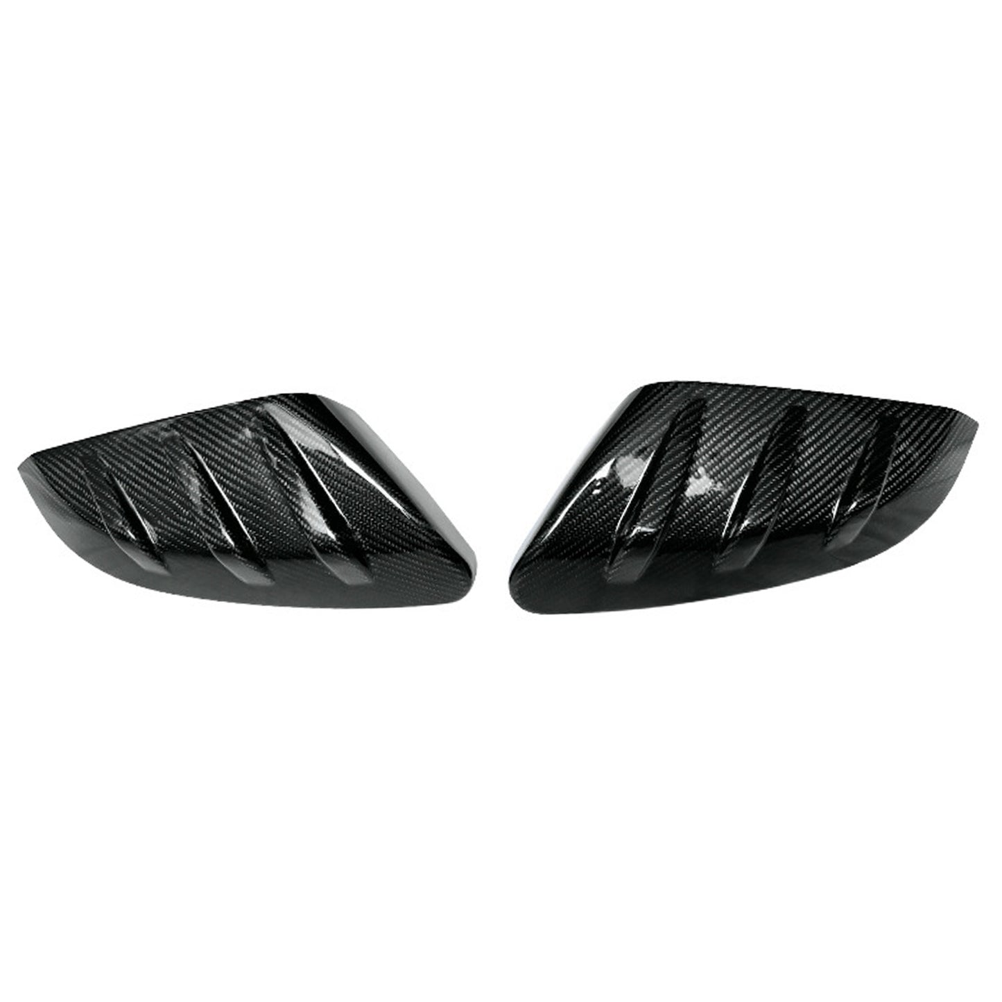 {{ 2x Carbon Fiber Side Mirror Cover Caps Suitable for 16-21 Honda Civic }} - Buy Car Parts Online at {{ Kaka Auto Parts }}.