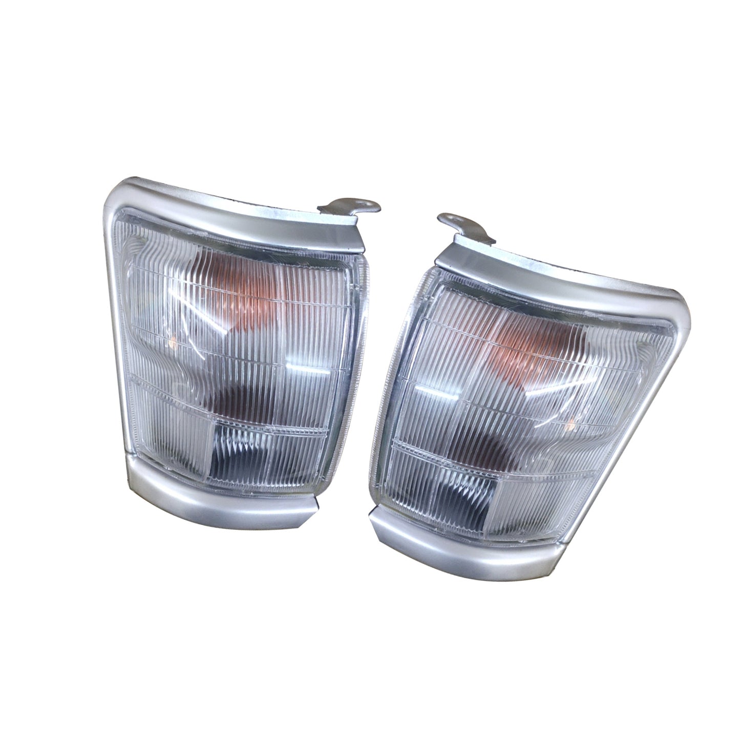 {{ Pair Clear Corner Indicator Blinker Park Lights Suitable for 97-01 Toyota Hilux }} - Buy Car Parts Online at {{ Kaka Auto Parts }}.