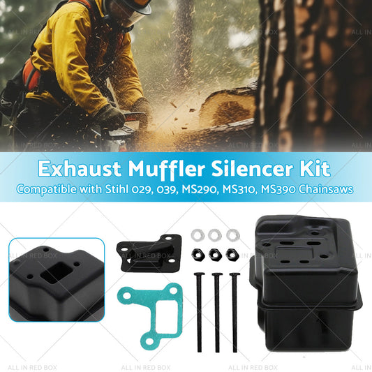 Exhaust Muffler Silencer Suitable For Stihl MS290 MS310 MS390 029 039 Chainsaw