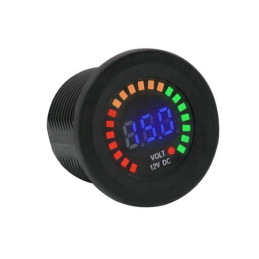Battery Volt Meter Monitor LED Digital DC 12V Voltage Gauge Suitable For Car Boat Marine