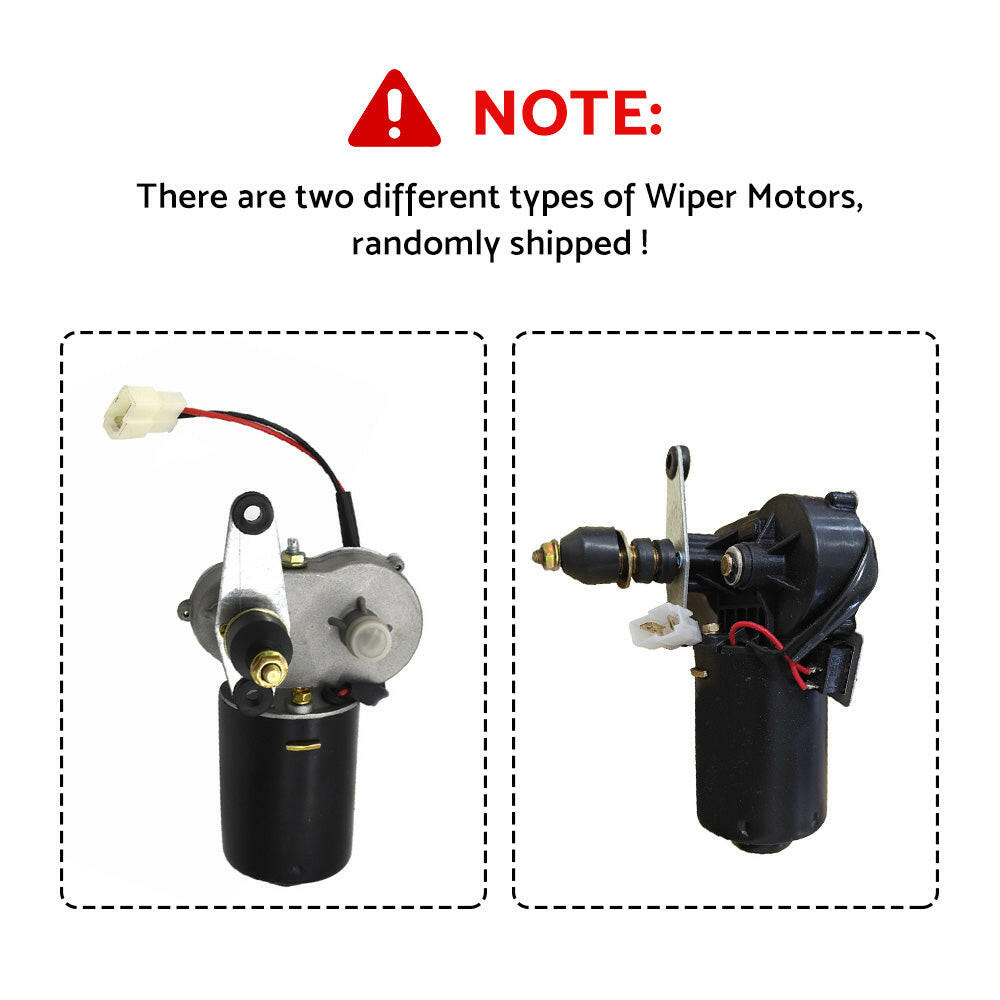 12V Electric Windshield Wiper Motor Universal Two Lines Suitable For Car Interior