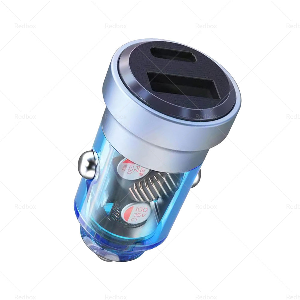 {{ USB C Car Charger Adapter 54W Car Charger Fast Charging Fast USB PD30W QC3. 0 }} - Buy Car Parts Online at {{ Kaka Auto Parts }}.