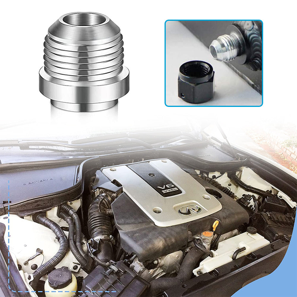 {{ AN16 Male Aluminium weld on JIC bung fitting -16AN JXSS032 AU }} - Buy Car Parts Online at {{ Kaka Auto Parts }}.