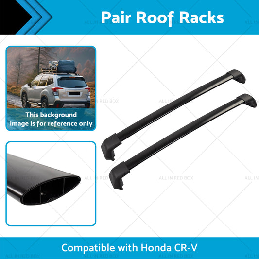 Roof Rack Cross Bar 2x Suitable For Honda CR-V 2012-2016
