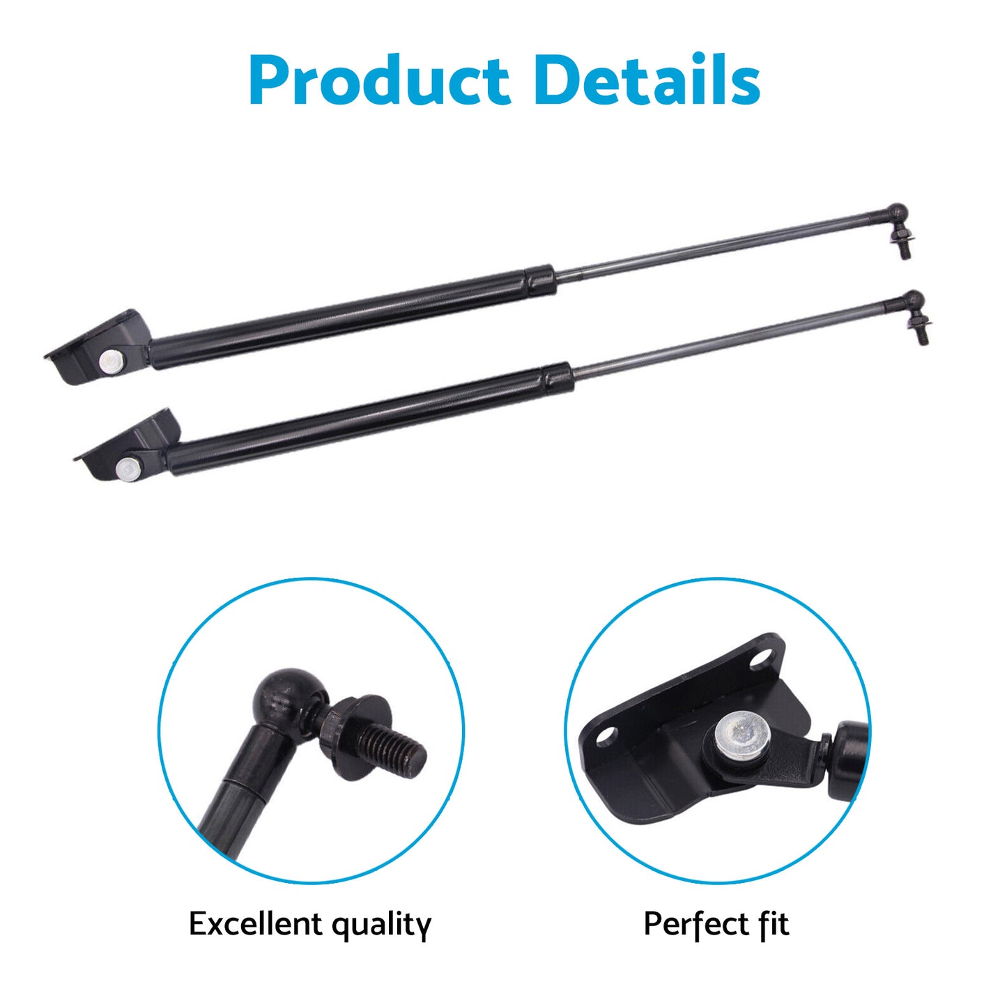 Pair of Rear Tailgate Hatch Lift Supports Gas Struts Suitable For Subaru Impreza XV