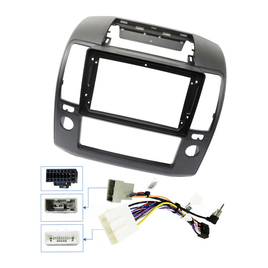 9'' Stereo Radio Dash Frame w/ Android Adapter Suitable For Nissan Navara 06-12