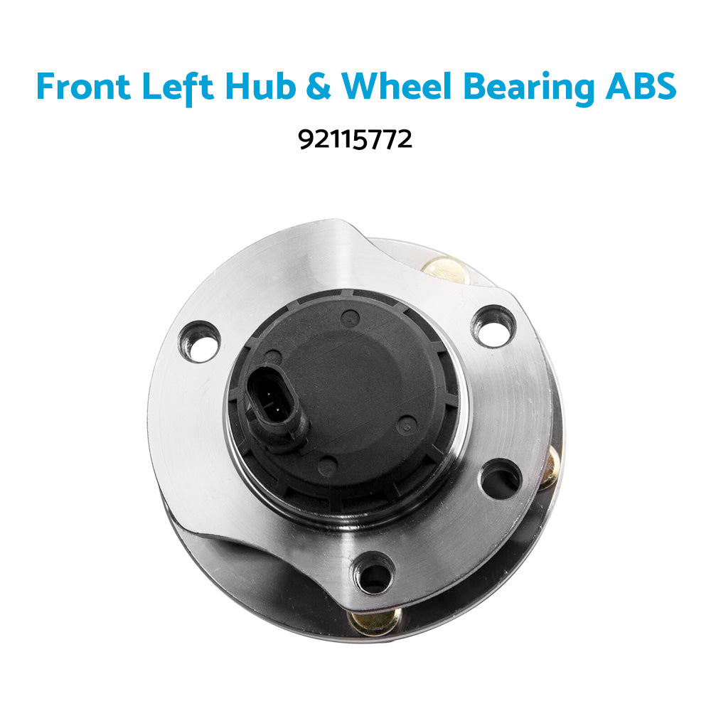 {{ LH Front Hub and Wheel Bearing ABS Suitable For Holden VT VX VY VZ 92115772 }} - Buy Car Parts Online at {{ Kaka Auto Parts }}.
