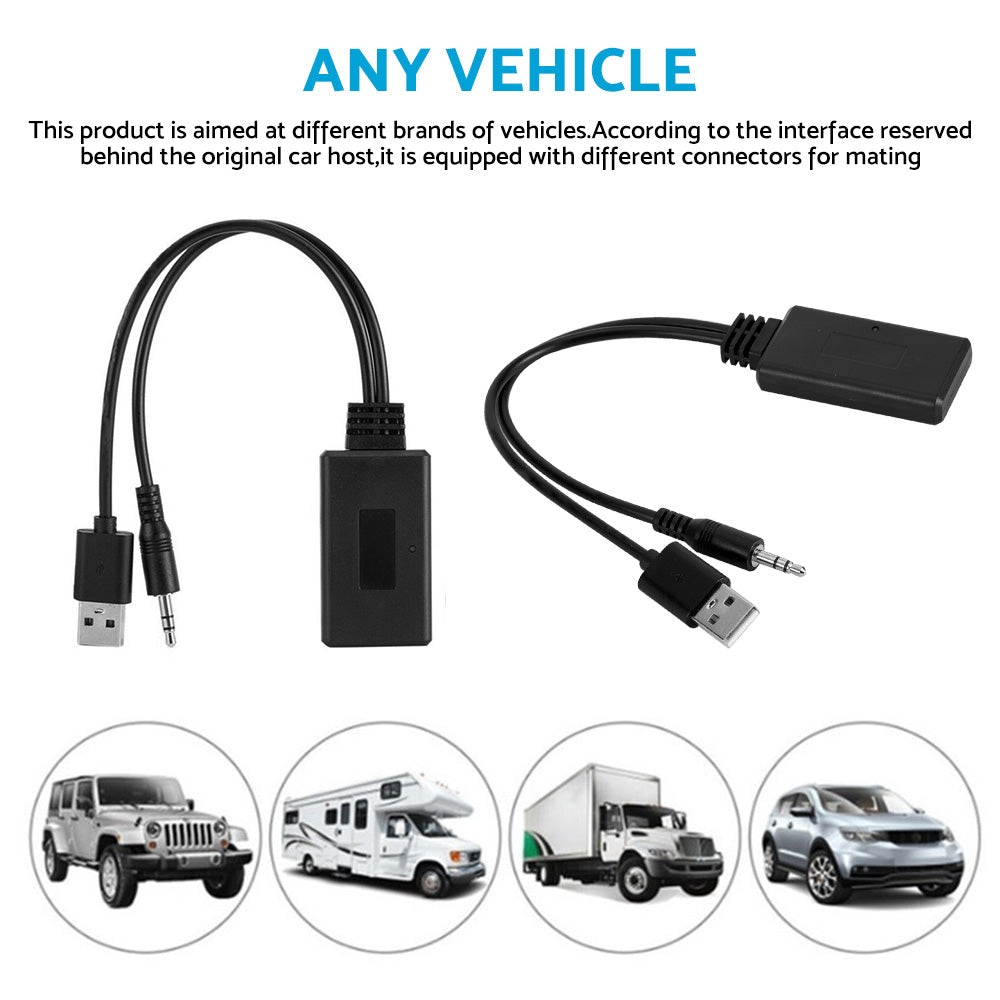 Bluetooth AUX Cable Adapter Suitable For BMW E90 / E91 / E92 2005-2013