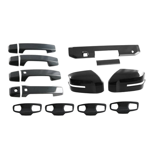 Front Mirror & Rear Door Handle Bowl Cover Suitable For Mitsubishi Triton 2023-2025