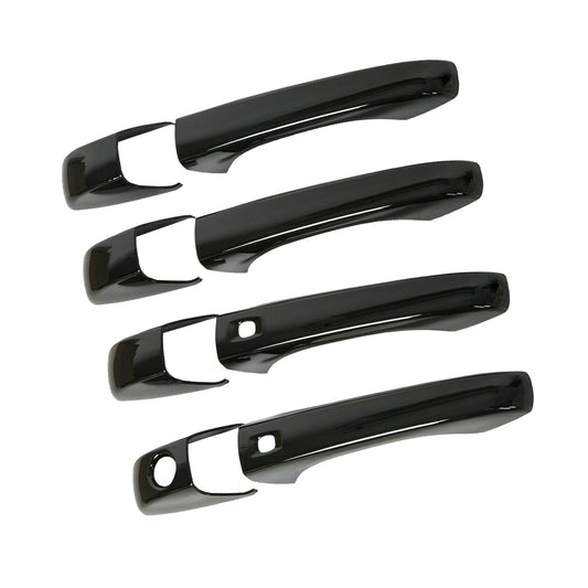 8x Exterior Door Handle Covers Trim Suitable For Jeep Grand Cherokee / Chrysler