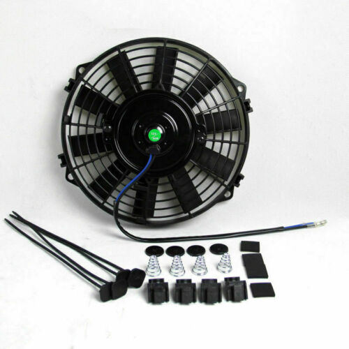 9 inch 12V Volt Electric Radiator Cooling Thermal Thermo Fan Mounting Kits