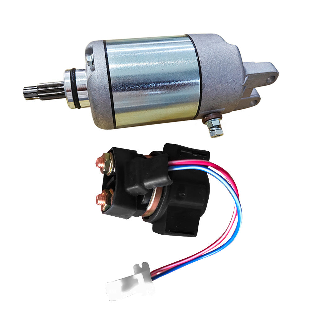 {{ Starter Motor w Relay Solenoid Suitable For Honda TRX300 TRX300FW FourTrax 300 }} - Buy Car Parts Online at {{ Kaka Auto Parts }}.