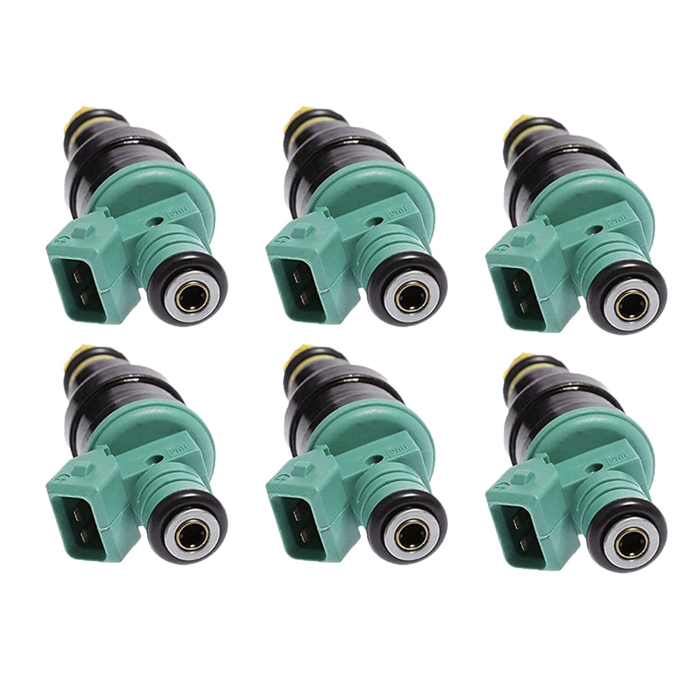 {{ 6x Fuel Injectors Suitable For BMW 323i 325i 525i M3 E36 E34 2.5L }} - Buy Car Parts Online at {{ Kaka Auto Parts }}.