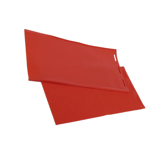 Beekeeping Soft Red Beeswax Sheet Mold Suitable For DIY Honeycomb Making With Silicone Press Tool