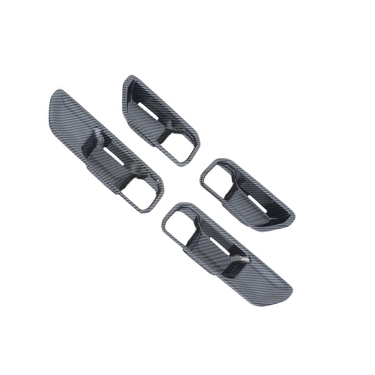 Carbon Inner Door Handle Bowl Cover Trim Suitable For Toyota Prado LC250 24-25