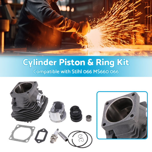 Suitable For Stihl 066 MS660 066 Chainsaw Parts 56mm Cylinder Piston and Ring Kit