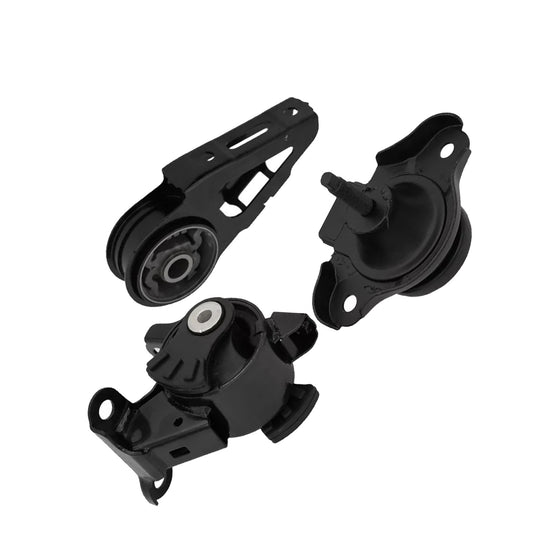 3Pcs Engine Mount Front+Left+Right Suitable For Honda Jazz GD1 GD3 L13A1 L15A1