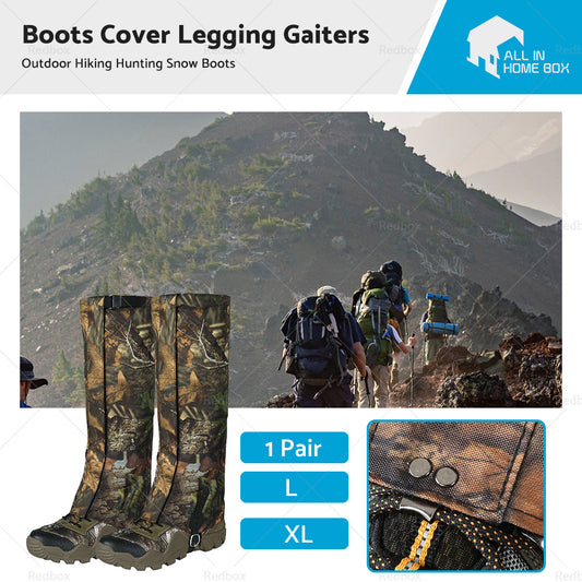 Anti-Bite Mosquito Boot Covers Legging Gaiters Suitable For Outdoor Hiking Hunting Snow Boots