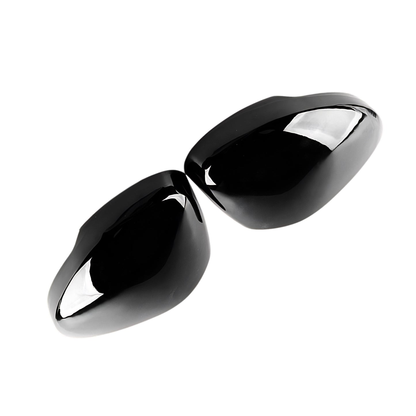 2x Side Wing Mirror Cover Gloss Black Suitable For Mitsubishi Outlander 2023-24