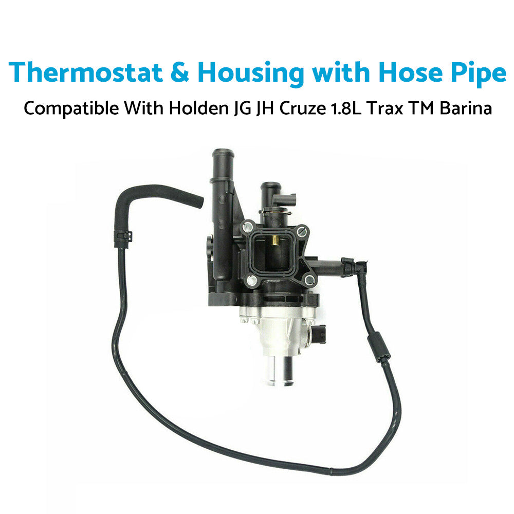 {{ Thermostat and Housing with Hose Pipe Suitable For Holden JG JH Cruze 1. 8L Trax TM }} - Buy Car Parts Online at {{ Kaka Auto Parts }}.