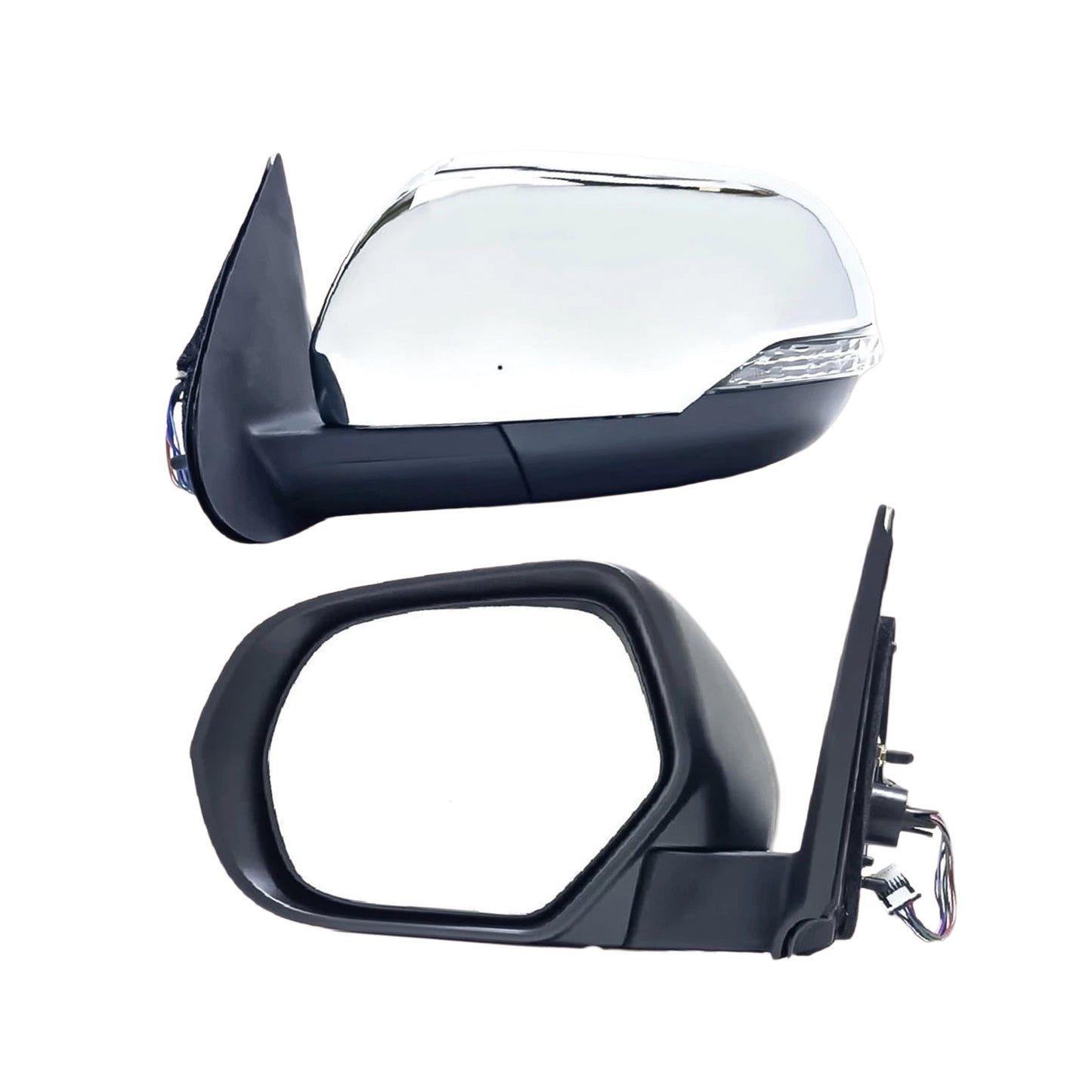 {{ Side Wing Mirror LH Chrome Suitable for Mitsubishi Triton Pajero Sport 2.4 19-22 }} - Buy Car Parts Online at {{ Kaka Auto Parts }}.