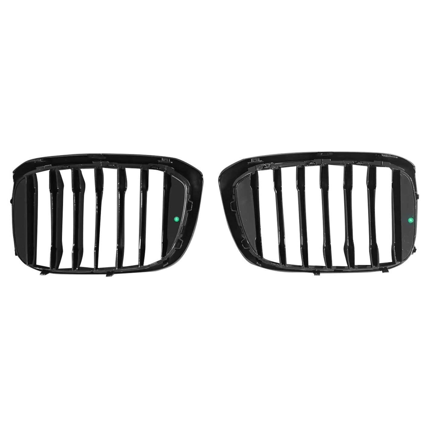 Front Bumper Grill Grille Suitable For BMW X3 G01 X4 G02 2018-2021 Gloss Black