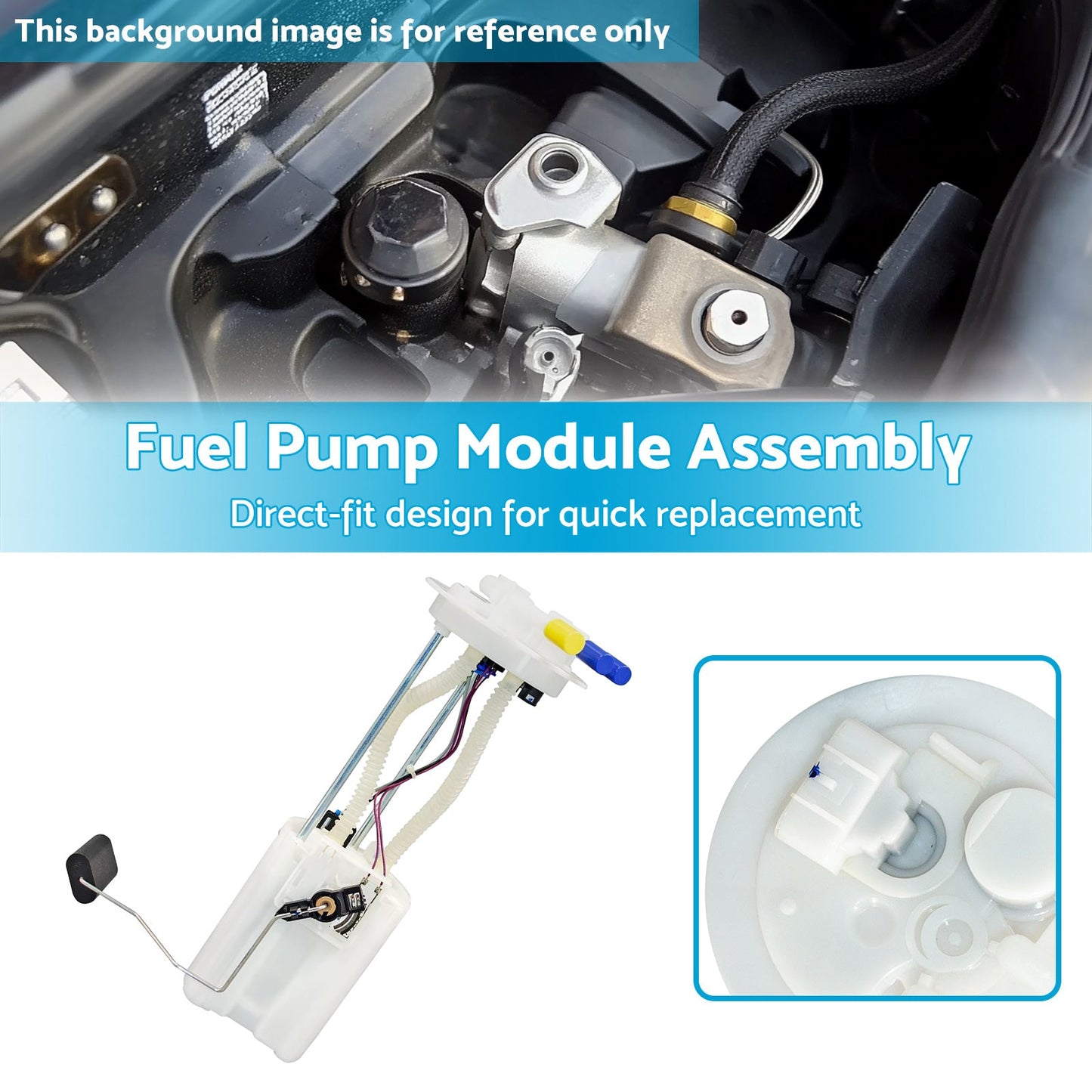Electric Fuel Pump Module Assembly Suitable For Holden Colorado RC 2008-2012 2.4L Y24SE