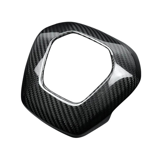 Overlay Real Carbon Fiber Steering Wheel Center Cover Suitable For Corvette C8 2020-2025