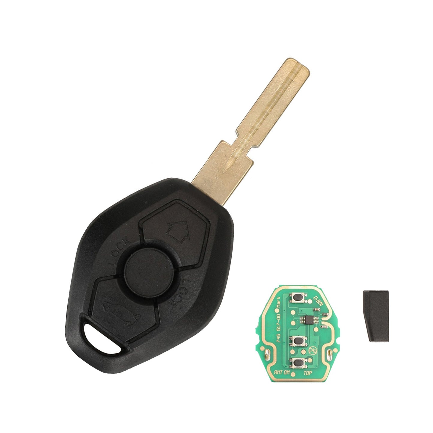 Complete Remote Key Suitable for BMW 3 5 7 X3 Z3 Z4 X5 525 525i 325 325i E38 E39