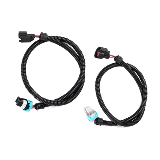 2x Fuel Injector Harness Set Suitable For Polaris Ranger XP 800 / Ranger Crew / RZR 800 2010-2017 OEM 1204318 1204319 0280158197