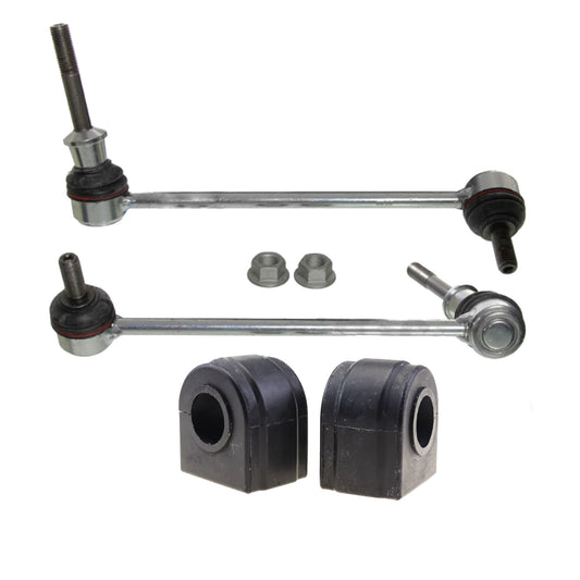4Pcs/Set Front Stabilizer Sway Bar Link & Bushing Suitable For BMW X5 E70 X6 E71