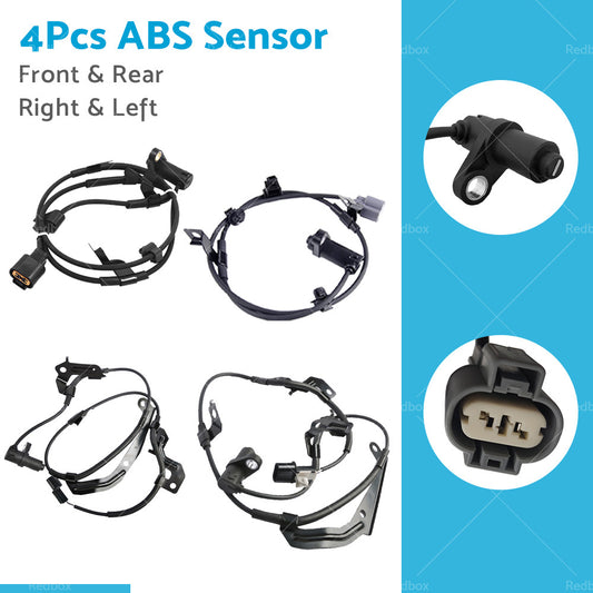 Front & Rear Left & Right ABS Wheel Speed Sensor Kit Suitable For Mitsubishi Triton & Pajero