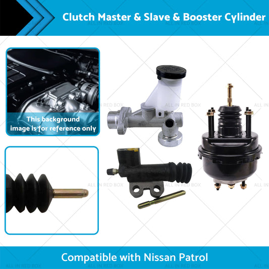 Clutch Slave, Master, and Booster Cylinder Suitable For Nissan Patrol GU Y61