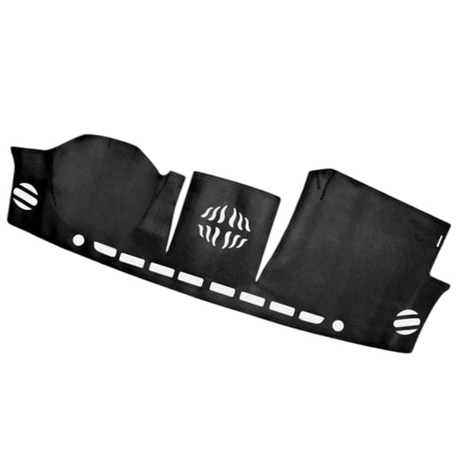 Dash Mat Microfiber Leather Black Suitable For Toyota Prado 150 Series 2009-2024