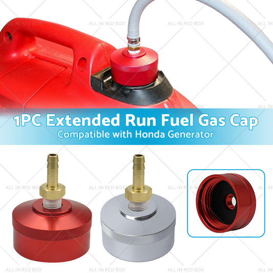 Extended Run Fuel Gas Cap Suitable For Honda EU2000i Generator 1/4 Inch NPT Line
