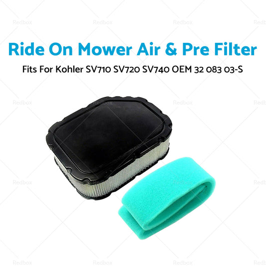 Ride On Mower Air and Pre Filter For Kohler SV710 SV720 SV740 32 083 03-S